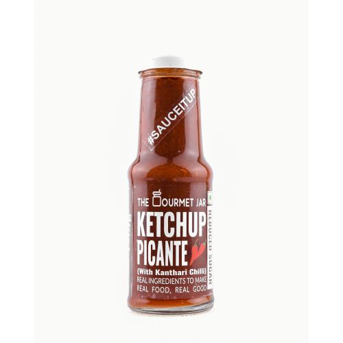 The Gourmet Jar: Ketchup Picante (with Kanthari Chilli) - 225gm