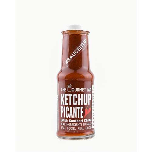 The Gourmet Jar: Ketchup Picante (with Kanthari Chilli) - 225gm