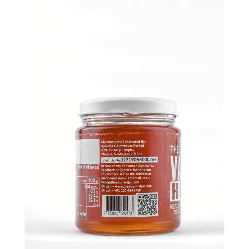 The Gourmet Jar: Vanilla Honey - 240gm