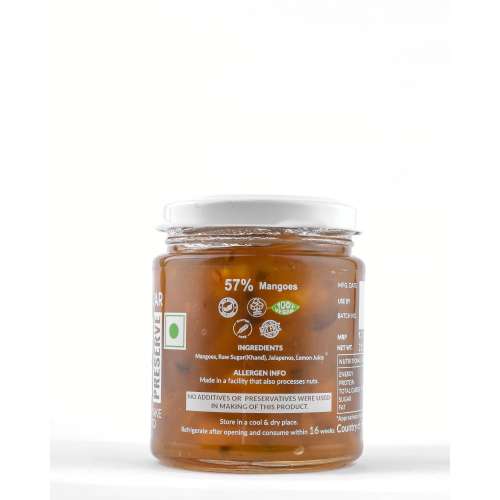 The Gourmet Jar: Mango Jalapeno Preserve - 230gm