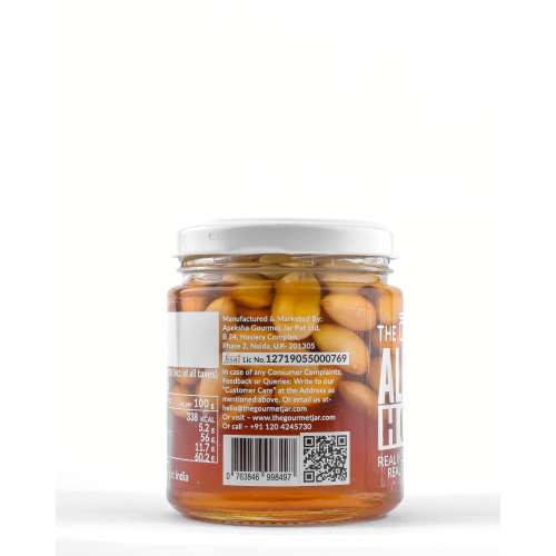 The Gourmet Jar: Almond Honey - 220gm