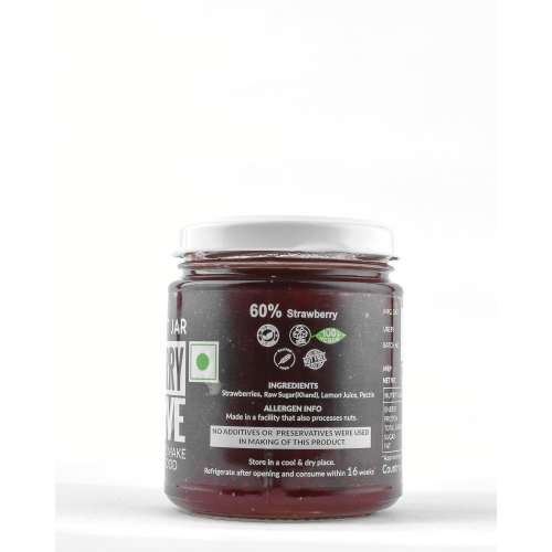 The Gourmet Jar: Strawberry Preserve - 230gm