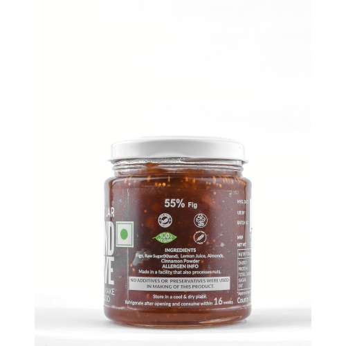 The Gourmet Jar: Fig Almond Conserve - 230gm