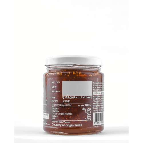 The Gourmet Jar: Fig Almond Conserve - 230gm