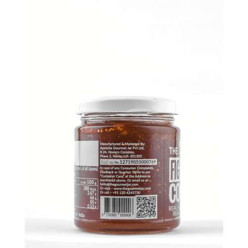 The Gourmet Jar: Fig Almond Conserve - 230gm