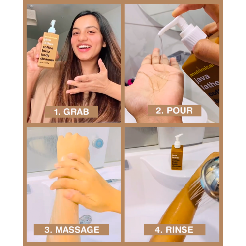 Anatomicals: Coffee Buzz Body Cleanser - 300ml