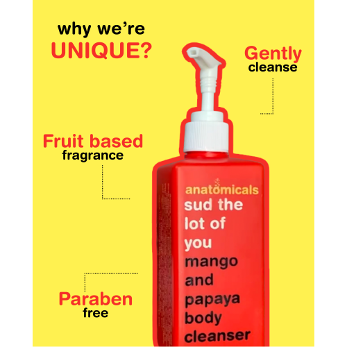 Anatomicals: Mango & Papaya Body Cleanser - 300ml