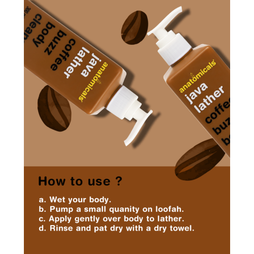 Anatomicals: Coffee Buzz Body Cleanser - 300ml