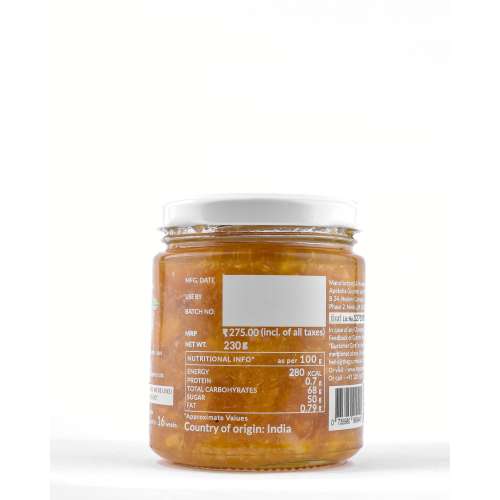 The Gourmet Jar: Orange Marmalade - Thick Cut - 230gm