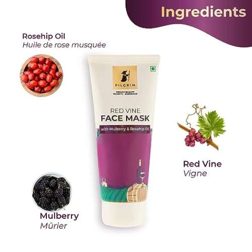 Pilgrim: Anti Ageing Red Vine Face Pack - 100gm