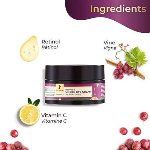 Pilgrim: Red Vine Retinol & Vitamin C Under Eye Cream - 30gm Pilgrim: Red Vine Retinol & Vitamin C Under Eye Cream - 30gm