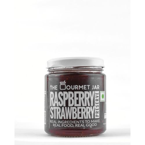 The Gourmet Jar: Raspberry Strawberry Preserve - 230gm