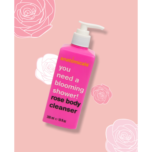 Anatomicals: Rose Body Cleanser - 300ml