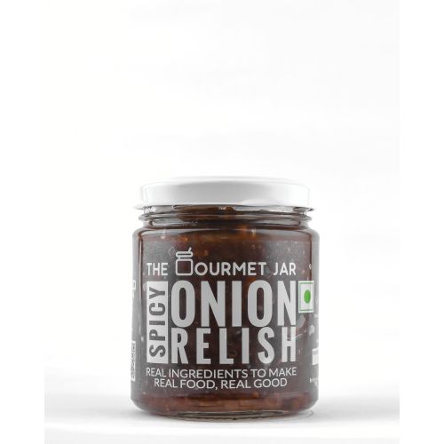 The Gourmet Jar: Spicy Onion Relish - 210gm