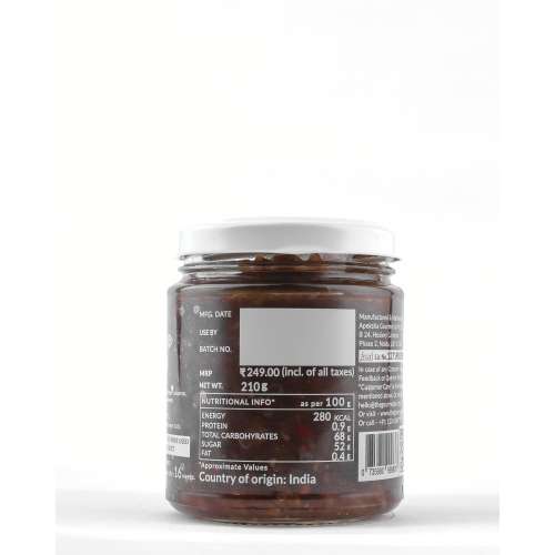 The Gourmet Jar: Spicy Onion Relish - 210gm
