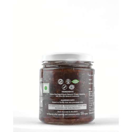The Gourmet Jar: Spicy Onion Relish - 210gm