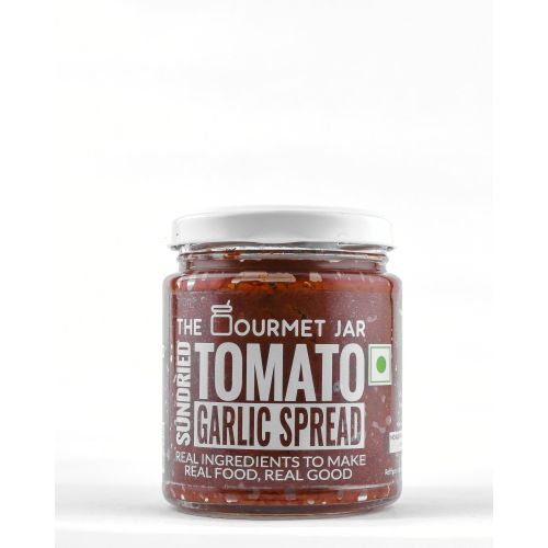 The Gourmet Jar: Sundried Tomato Garlic Spread (with Naga Chilli) - 190gm