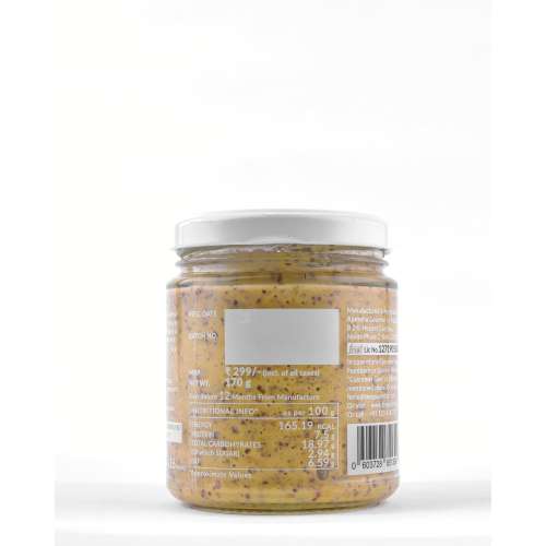 The Gourmet Jar: Wholegrain Mustard - 170gm