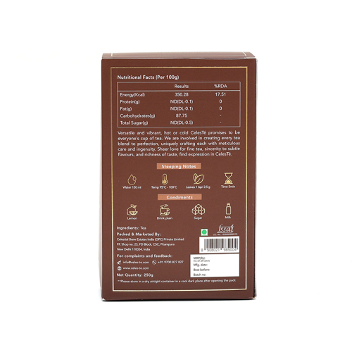 Celeste: Sattva Ananda Chai(Loose Leaf) - 250Gms
