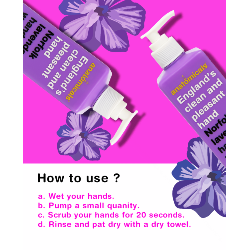 Anatomicals: Norfolk Lavender Hand Wash - 300ml