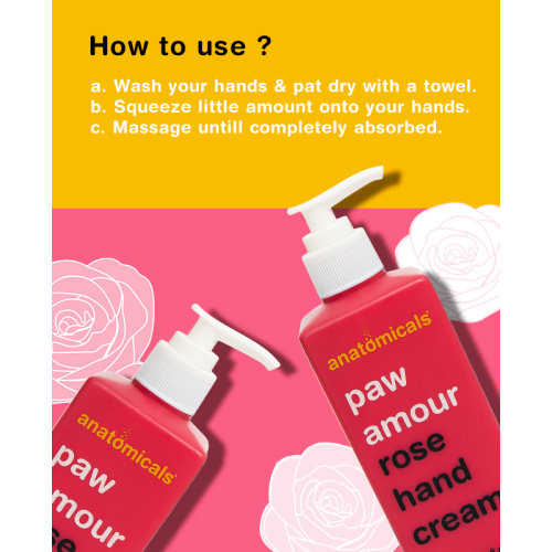 Anatomicals: Rose Hand Cream - 300ml