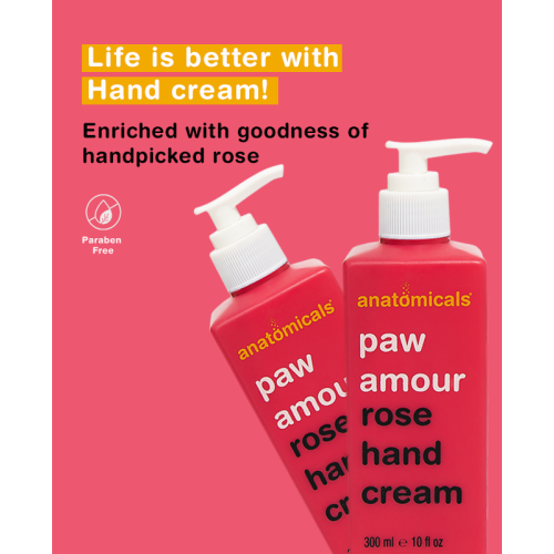 Anatomicals: Rose Hand Cream - 300ml