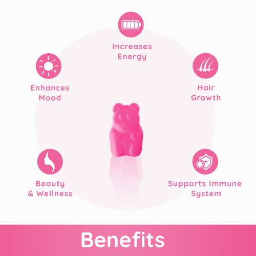 kindlife: Multivitamin Gummies - Strawberry Flavor | 30 Gummies