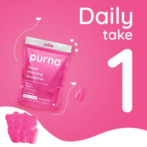kindlife: Multivitamin Gummies - Strawberry Flavor | 30 Gummies