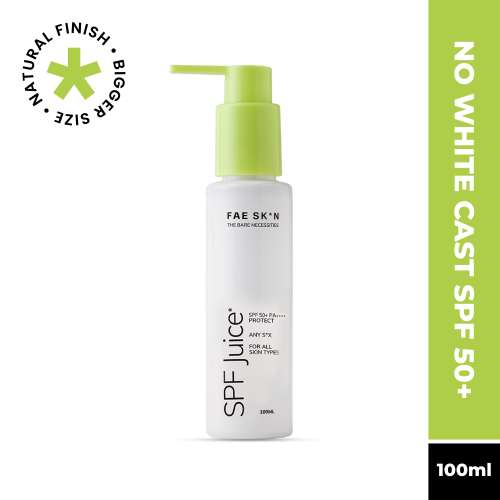 FAE Beauty: FAE Beauty Ultra Light & No White Cast SPF Juice with SPF 50+ PA++++ (100 ml)