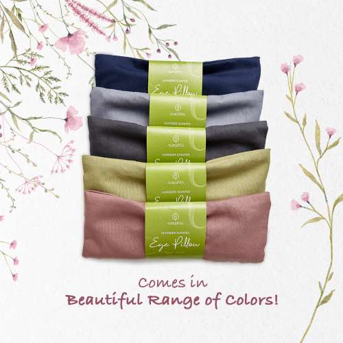 Sarveda: Lavender Scented Eye Pillows for Yoga - Grey Sarveda: Lavender Scented Eye Pillows for Yoga - Grey