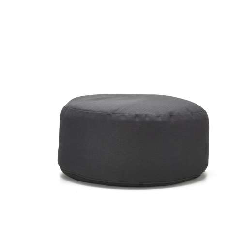 Sarveda: Buckwheat Hulls Hi-Zafu Meditation Cushion - Dark Grey