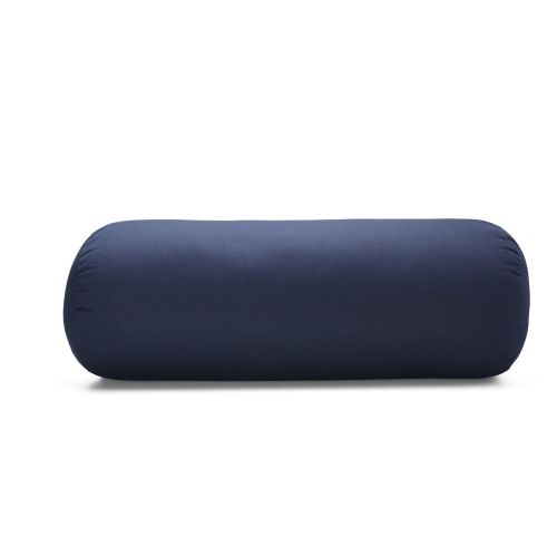 Sarveda: Organic Cotton Yoga Bolster - Navy Blue