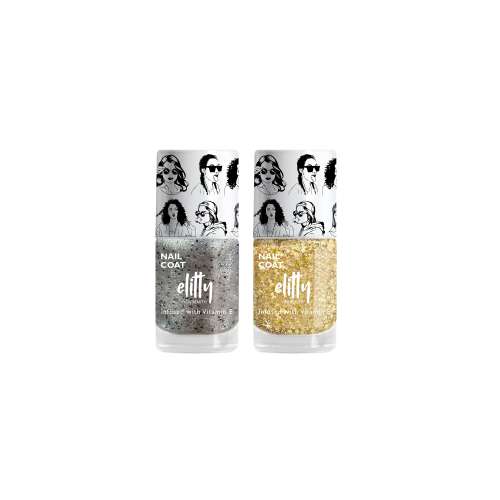 Elitty Beauty: Mad Over Nails (Ice Breaker, Golden Hour)- Party Combo Elitty Beauty: Mad Over Nails (Ice Breaker, Golden Hour)- Party Combo