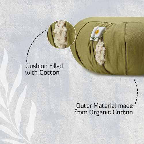 Sarveda: Zabuton Cushion for Meditation & Yoga Practise - Navy Blue