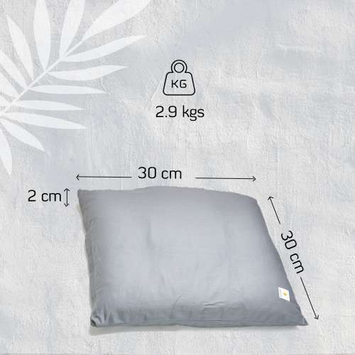 Sarveda: Zabuton Cushion for Meditation & Yoga Practise - Navy Blue