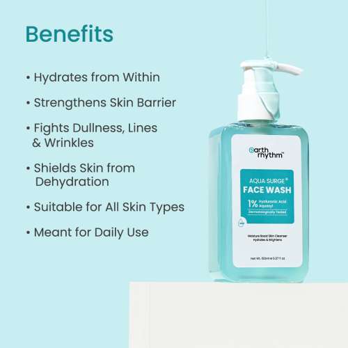 Earth Rhythm: Aqua Surge Face Wash - 150ml