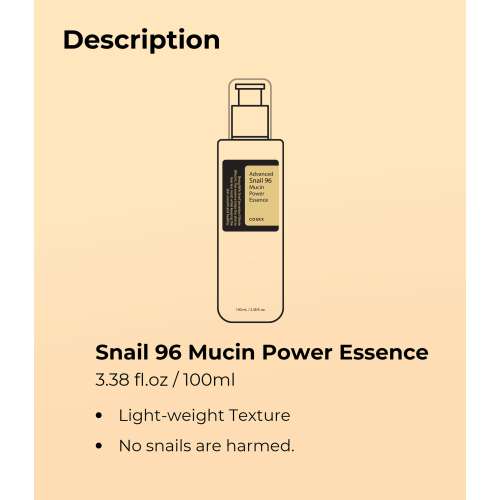 COSRX: Advanced Snail 96 Mucin Power Essence | Pack of 2 | 100ml Each