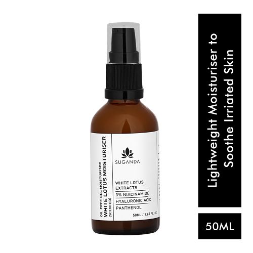 Suganda: White Lotus Moisturiser (Scented) - 50ml