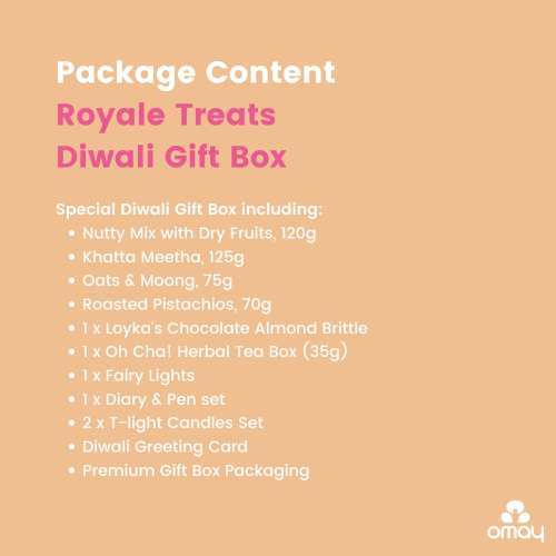 Omay Foods: Royale Treats Diwali Gift Box
