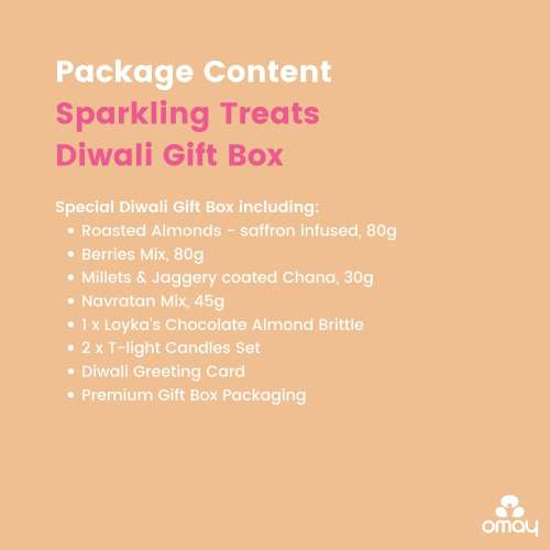 Omay Foods: Sparkling Treats Diwali Gift Box