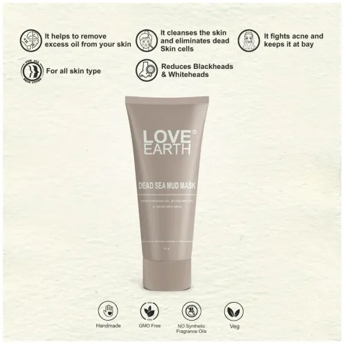 Love Earth: Dead Sea Mud Mask - 50gm
