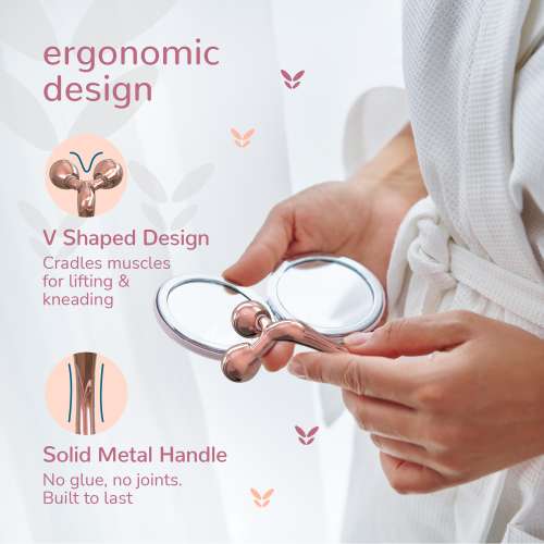 Caresmith: Bloom Solid Metal Face Roller