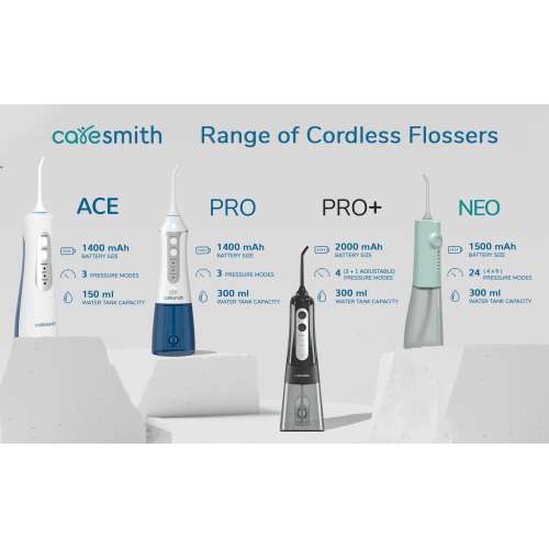Caresmith: Neo Cordless Oral Flosser - White