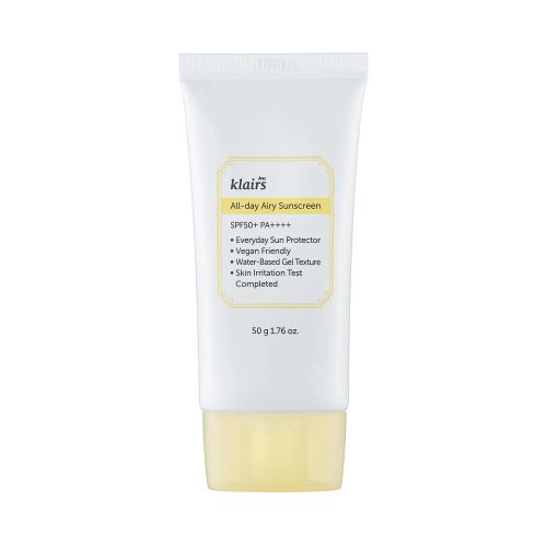 Klairs: All-Day Airy Sunscreen SPF 50+ PA++++ | 50gm