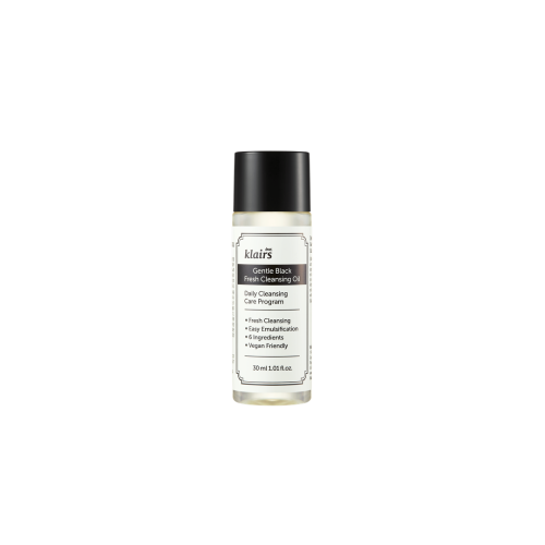 Klairs: Gentle Black Fresh Cleansing Oil - 30ml