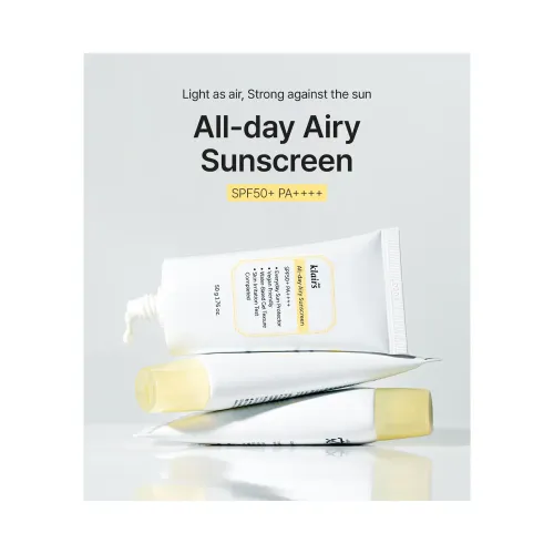 Klairs: All-Day Airy Sunscreen SPF 50+ PA++++ | 50gm