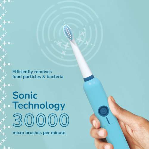 Caresmith: Spark One Electric Battery Toothbrush | Blue Caresmith: Spark One Electric Battery Toothbrush | Blue
