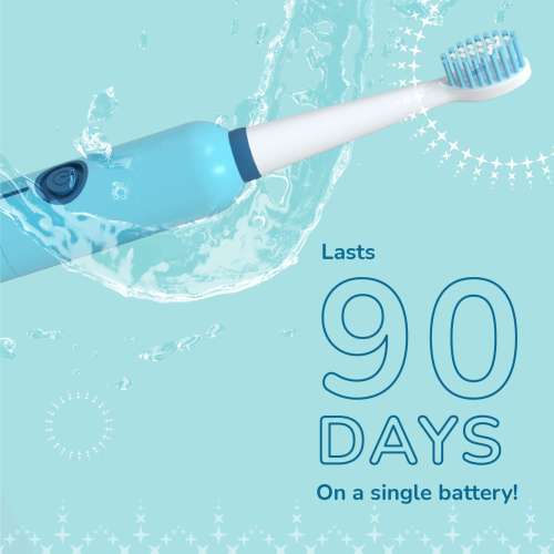 Caresmith: Spark One Electric Battery Toothbrush | Blue Caresmith: Spark One Electric Battery Toothbrush | Blue