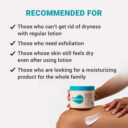 Derma B: Ultra Moisture Body Cream - 430ml