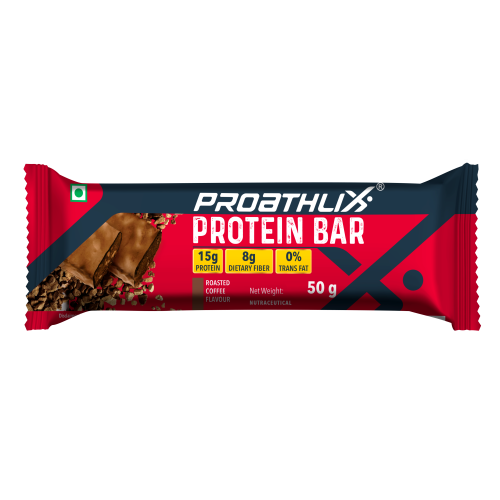 Proathlix: Proathlix Protein Bar  Coffee   50gm  Pack of 12